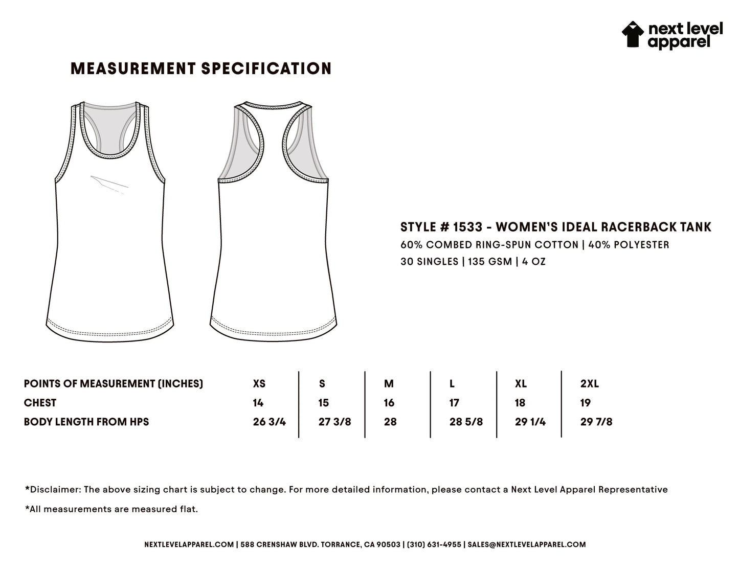 Next Level Women's Ideal Racerback Tank