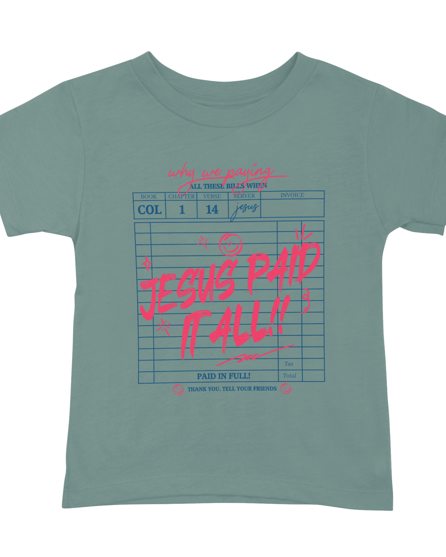 Jesus Paid It All - Design Only