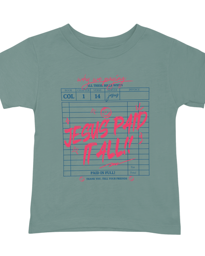 Jesus Paid It All - Design Only