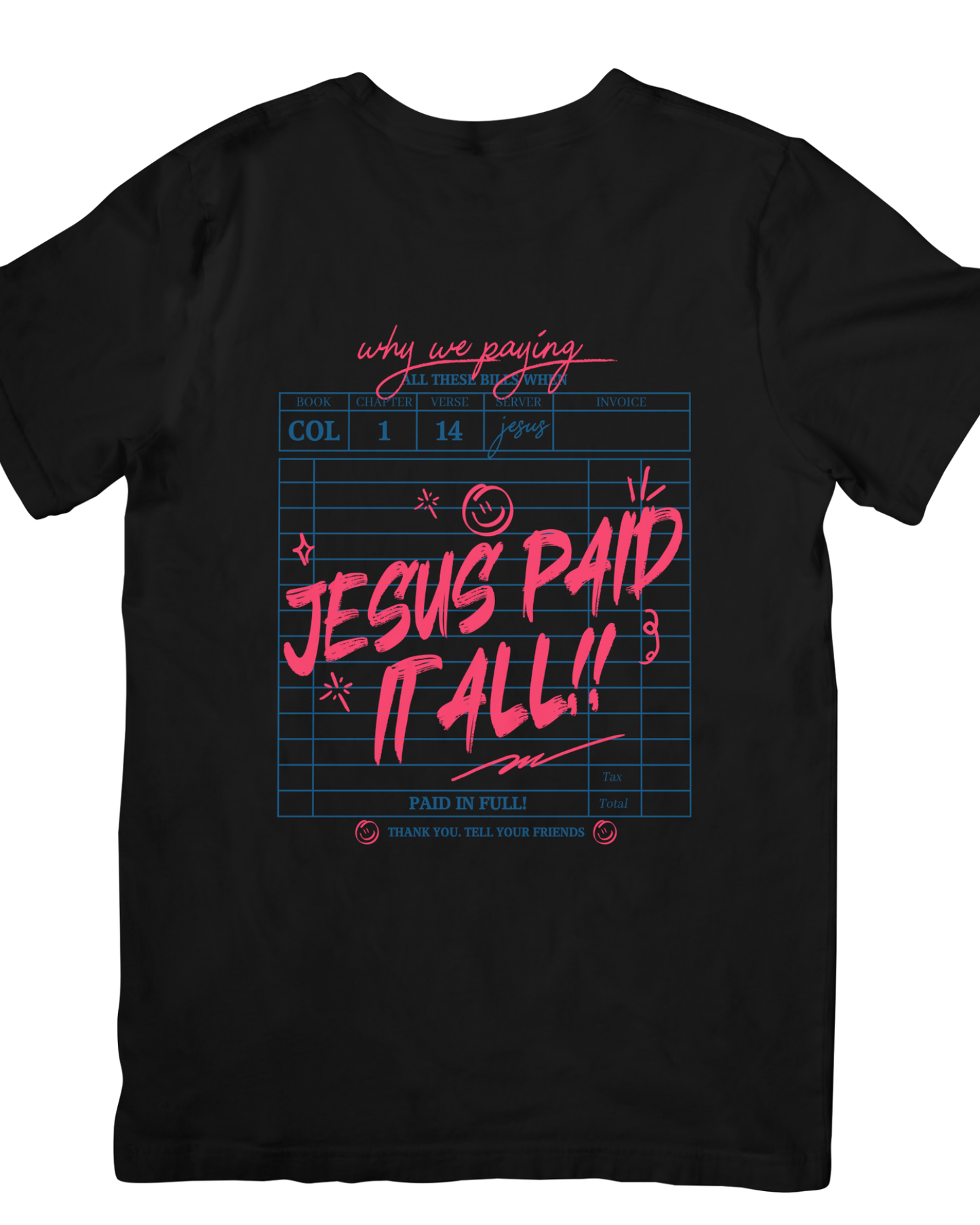 Jesus Paid It All - Design Only