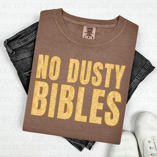 No Dusty Bibles - Design Only
