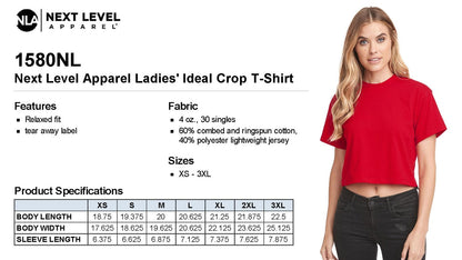 Woman's Ideal Plain Crop Top
